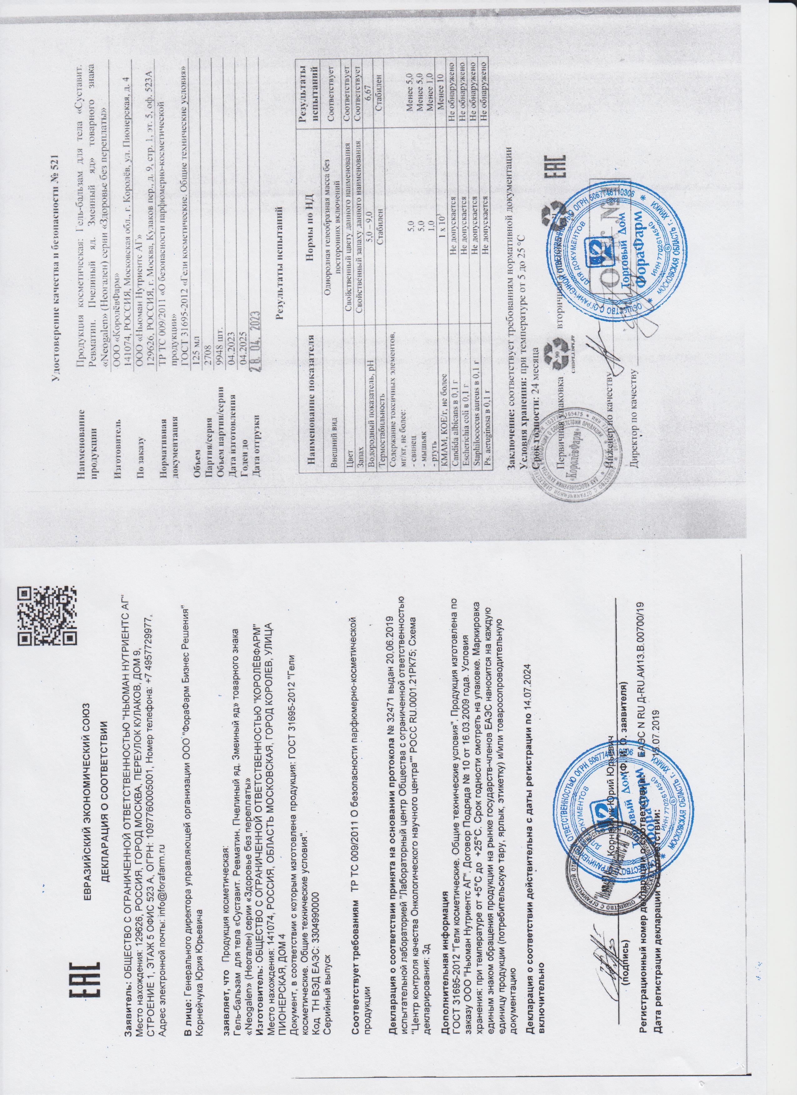 Паспорт №042023